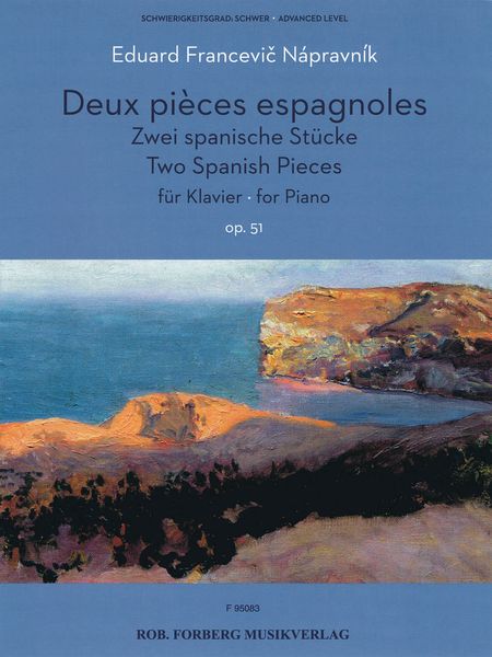 Deux Pièces Espagnoles, Op. 51 : For Piano.