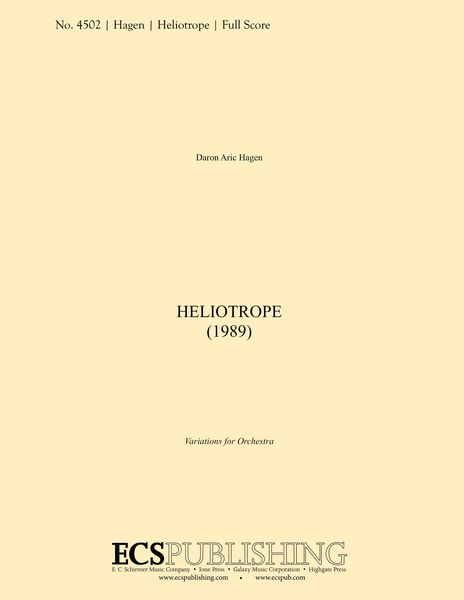 Heliotrope : An Orchestral Two-Step.