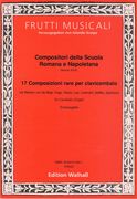 17 Composizioni Rare Per Clavicembalo : Für Cembalo (Orgel) / edited by Jolando Scarpa.