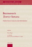 Beethoven's Tempest Sonata - Perspectives of Analysis and Performance / Ed. Bergé, d'Hoe, Caplin.
