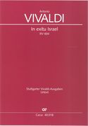In Exitu Israel, RV 604 : Per Coro (SATB), 2 Violini, Viola E Basso Continuo.
