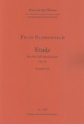 Etude For The Left Hand Alone, Op. 36 : For Piano Solo.