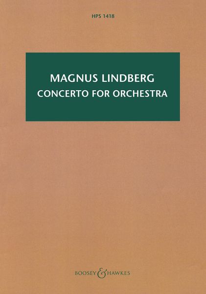 Concerto : For Orchestra.