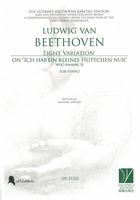 Eight Variation On Ich Hab'ein Kleines Hüttchen Nur, WoO Anhang 10 : For Piano / Ed. Massimo Anfossi