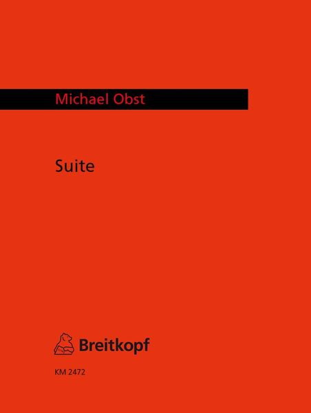 Suite : Für Bassklarinette In B, Kontrabass und Akkordeon (1997).