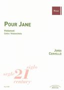 Pour Jane : For Cello.