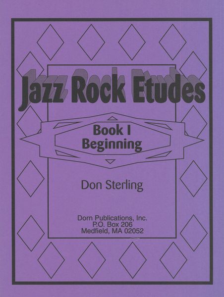 Jazz Rock Etudes, Book 1 - Beginning : For Saxophone.