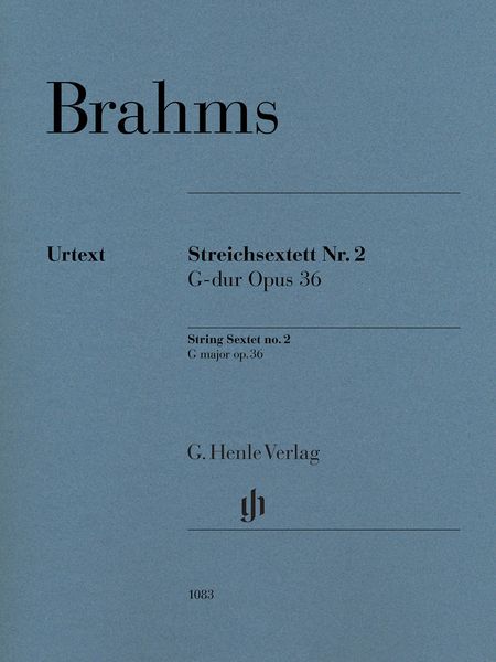 Streichsextett Nr. 2 G-Dur, Op. 36 / edited by Katrin Eich.