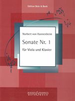 Sonate Nr. 1 : Für Viola und Klavier.