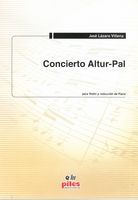 Concierto Altur-Pal : Para Violín Y Reducción De Piano.