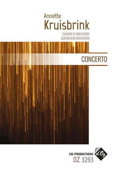 Concerto : For Guitar and Orchestra.