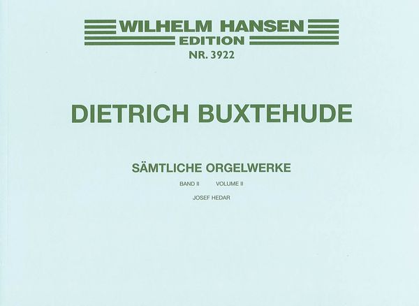 Organ Works Volume 2 - Preludes and Fugues, Toccatas / Ed. Josef Heder.
