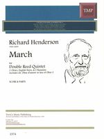 March : For 2 Oboes, Engligh Horn and 2 Bassoons.