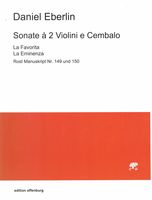Sonate à 2 Violini E Cembalo / edited by Mihoko Kimura.