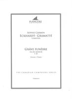 Grâve Funêbre En Do Mineur, E. 85 : For Violin and Piano / edited by Brian McDonagh.