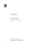 In Principio : Für Gemischten Chor und Orchester (2003).