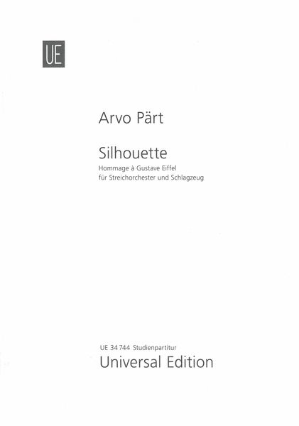 Silhouette - Hommage à Gustave Eiffel : Für Streichorchester und Schlagzeug (2009).