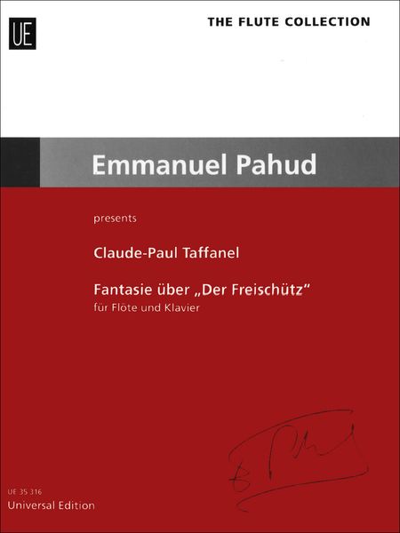 Fantasy On der Freischütz : For Flute & Piano / arr. by Yoel Gamzou.