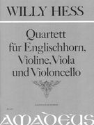 Quartet, Op. 141 (Variation-Suite) : For English Horn, Violin, Viola and Violoncello.