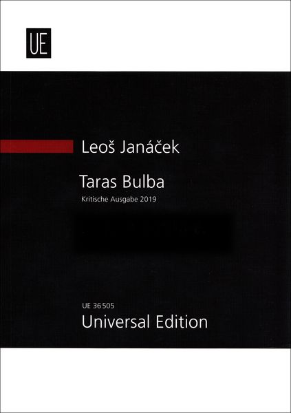 Taras Bulba : Rhapsodie Für Orchester (1915, 1918, 1927) - Kritische Ausgabe 2019.