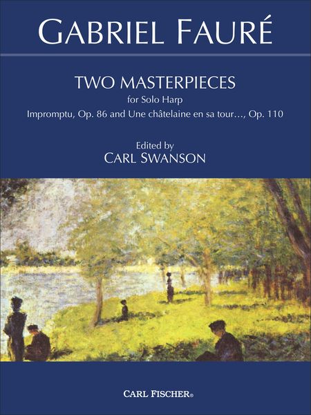 Two Masterpieces For Solo Harp / edited by Carl Swanson.
