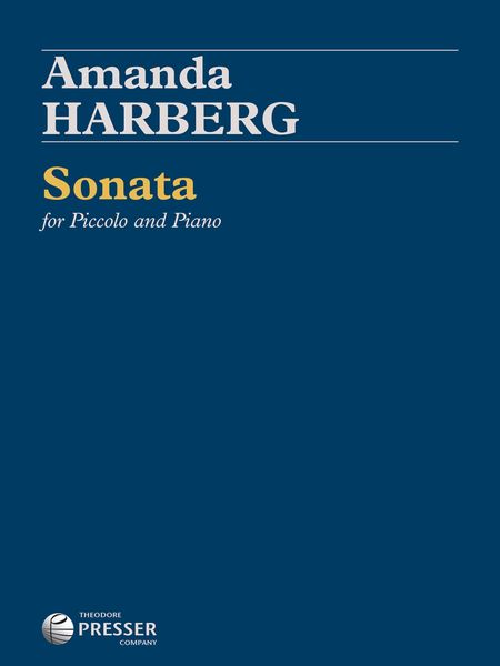 Sonata : For Piccolo and Piano.