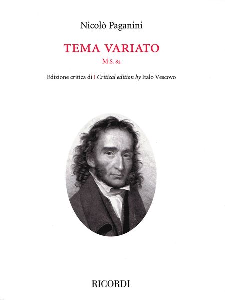 Tema Variato, M.S. 82 / edited by Italo Vescovo.