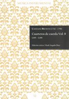 Cuartetos De Cuerda, Vol. 9 : L195-L199 / edited by Raúl Angulo Díaz.