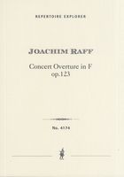 Concert Overture In F, Op. 123.