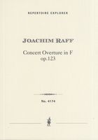 Concert Overture In F, Op. 123.