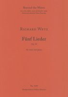 Fünf Lieder, Op. 35 : For Voice and Piano.