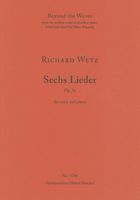 Sechs Lieder, Op. 36 : For Voice and Piano.
