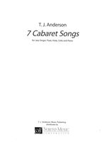 7 Cabaret Songs : For Jazz Singer, Flute, Viola, Cello and Piano (1994).