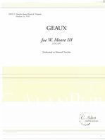 Geaux : For Snare Drum and Timpani.