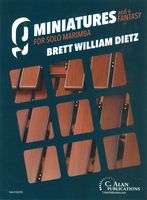 9 Miniatures and A Fantasy : For Solo Marimba.