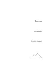 Demons : For Violin and Piano (2017).