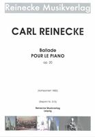 Ballade, Op. 20 : Pour le Piano.
