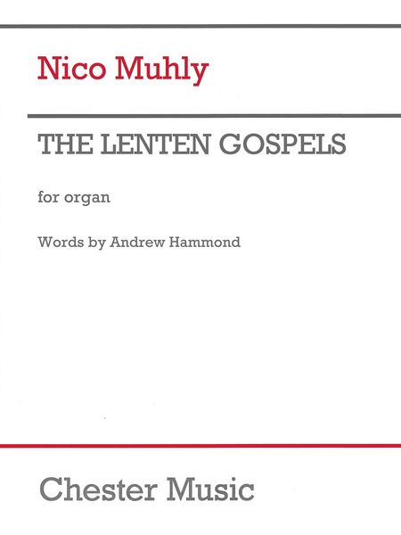 Lenten Gospels : For Organ (2018).