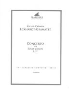 Concerto For Solo Violin, E. 57 / edited by Brian McDonagh.