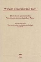 Thematisch-Systematisches Verzeichnis der Musikalischen Werke (Br-Wfeb) / Ed. Magdalena Strobel.