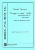 Tiempo De Amor : For Soprano, Tenor and Piano (2015).