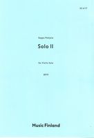 Solo II : For Violin Solo (2019).