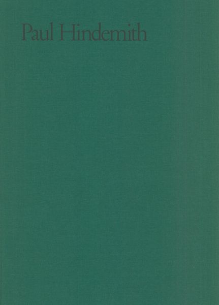 Konzertmusik Für Viola und Orch.(Neufassung) der Schwanendreher (1935), Trauermusik (1936).