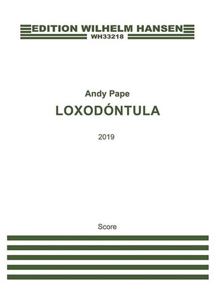 Loxondóntula : For Solo Klaver (2019).