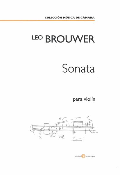 Sonata : Para Violín (1960/2008).