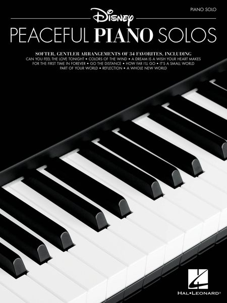 Disney Peaceful Piano Solos.