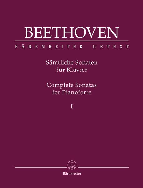 Sämtliche Sonaten Für Klavier = Complete Sonatas For Pianoforte, Vol. I / Ed. Jonathan Del Mar.