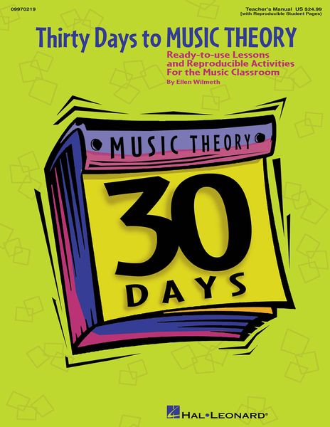 Thirty Days To Music Theory.