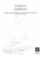 Panis Angelicus; Quanto Sei Bella : For Voice and Piano / edited by Luigi Loré.