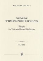 Élégie : For Violoncello and Orchestra.